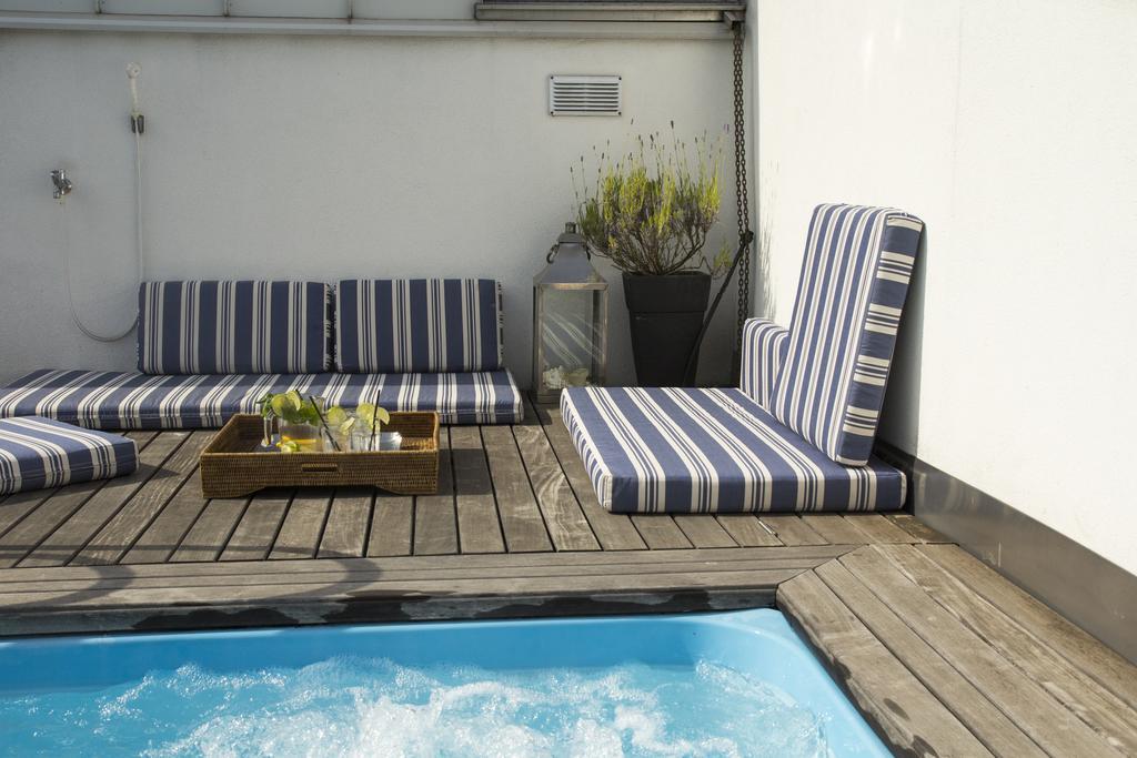 Pavi Apts Ljubljana - Private Rooftop Swimming Pool Liubliana Quarto foto