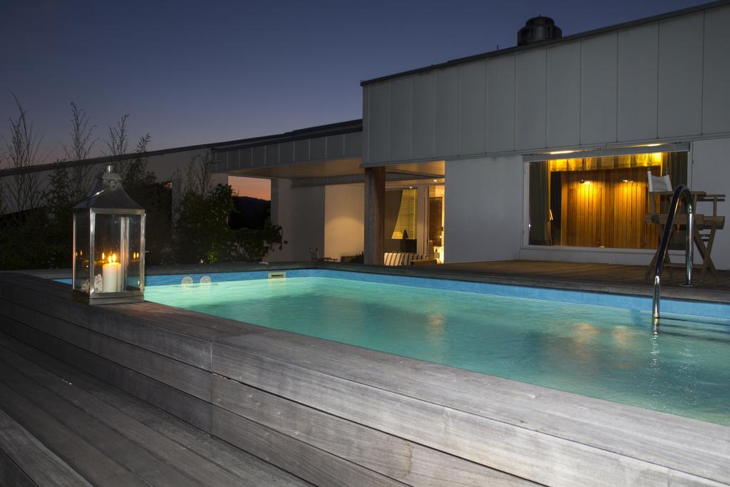 Pavi Apts Ljubljana - Private Rooftop Swimming Pool Liubliana Quarto foto